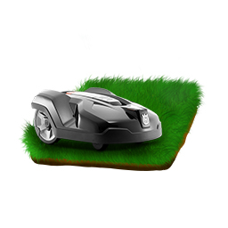 Robotgräsklippare med installation