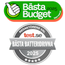 MK bäst budget, bäst batteri