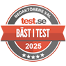 MK Bäst i test 2025 röd