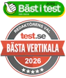 MK bäst i test - bästa vertikala