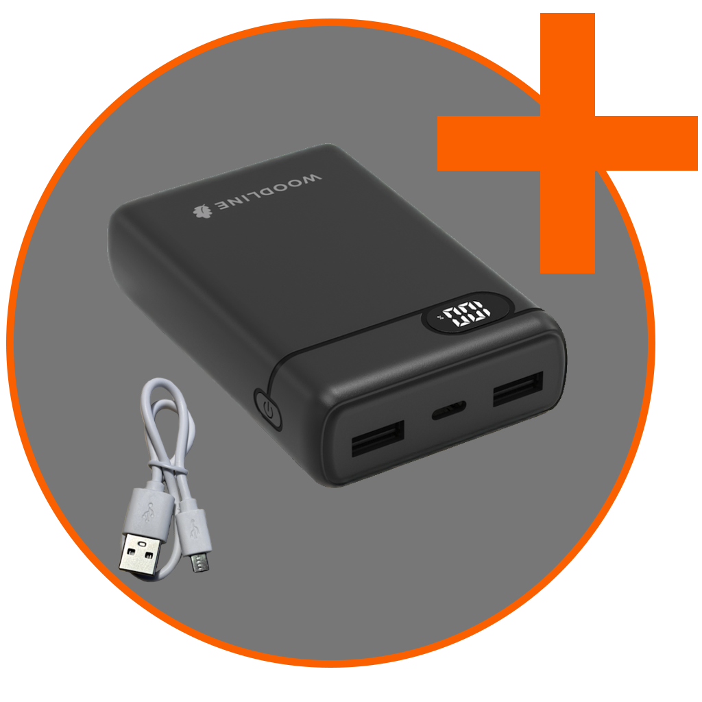 HY Powerbank 10000mAh på köpet