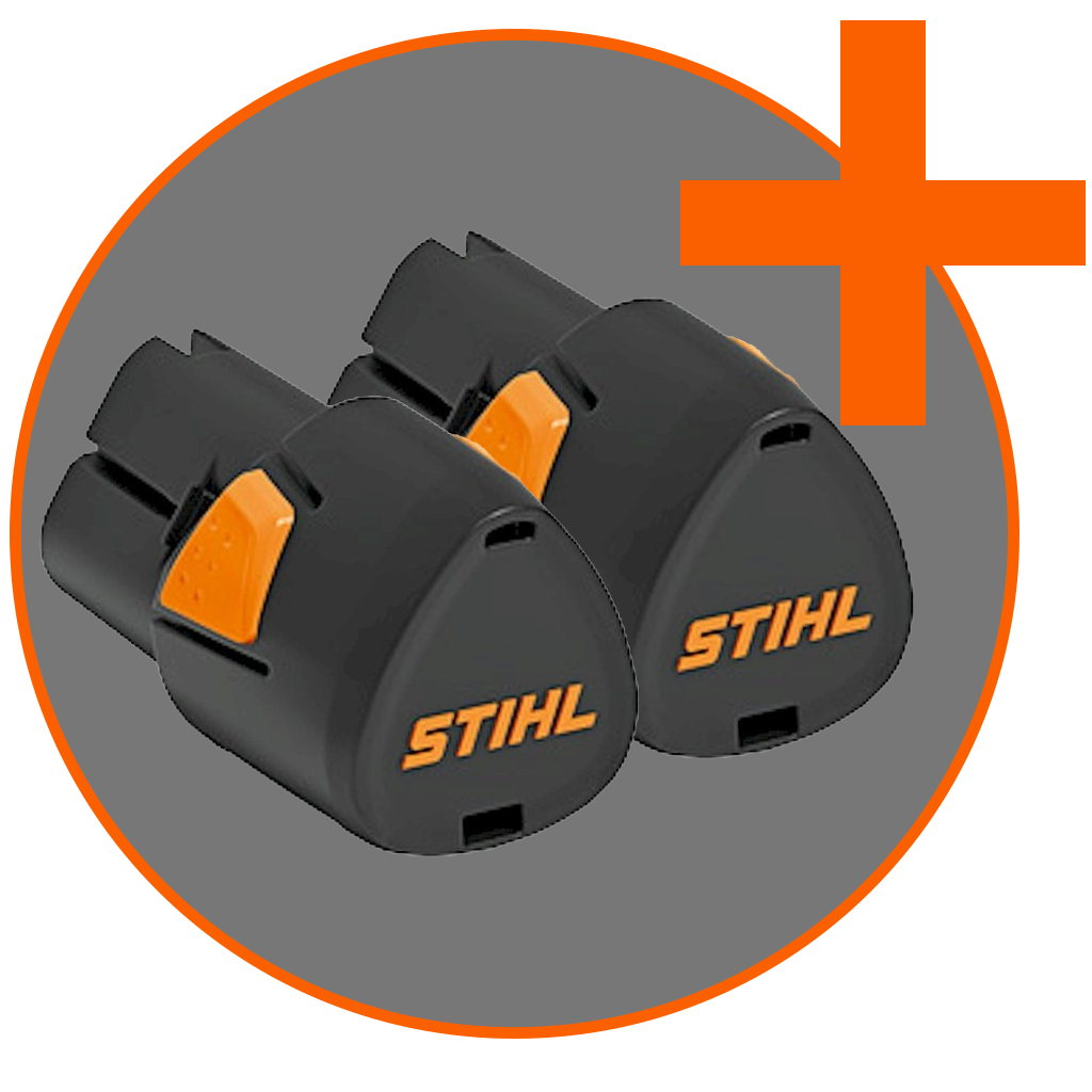 HY Stihl Höst AS2 - Dubbla batteri på köpet