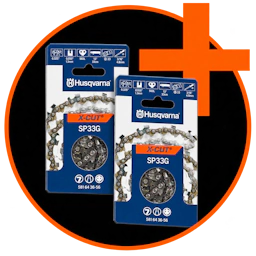 MK Husqvarna Kedja på köpet paket